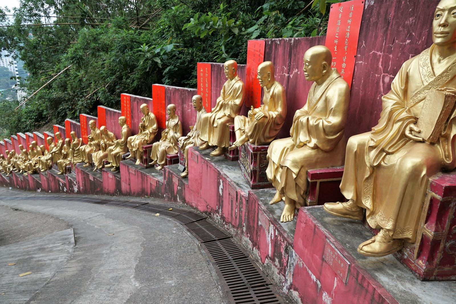 10,000 Buddhas Monastery in Sha Tin