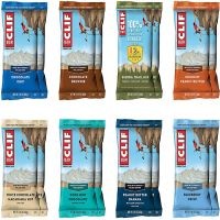 Cliff bars, meal replacement, snack, breakfast on the go, energy bars