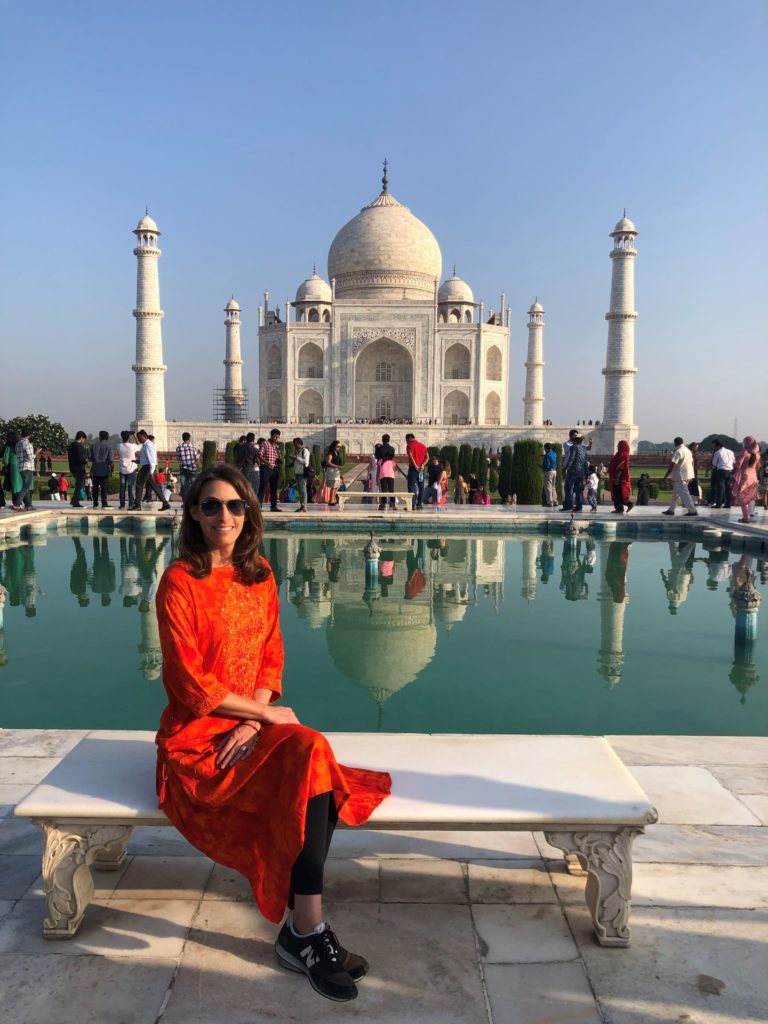 Taj Mahal, Agra, India, reflecting pool