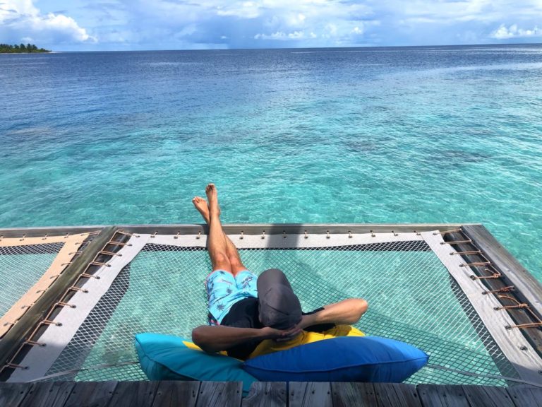 six senses laamu, maldives, ocean, chill, hammock