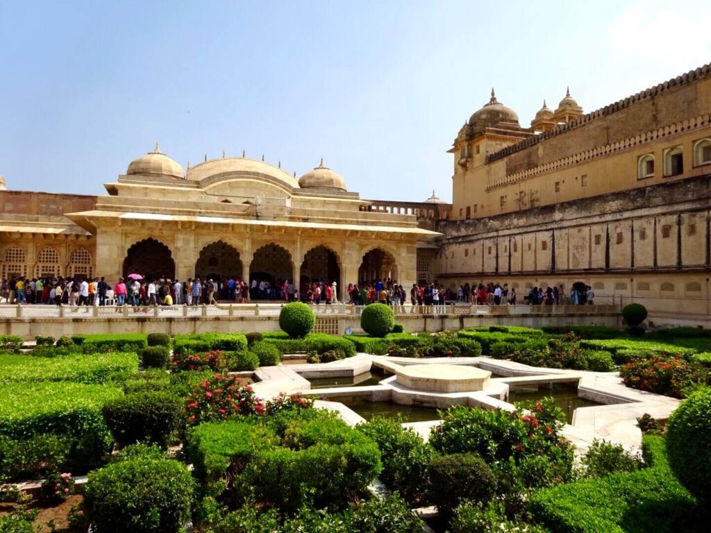 Amber fort courtyard - Jaipur