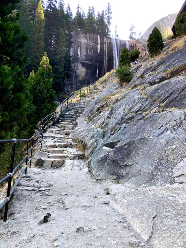 Stairs at Vernal Fall
