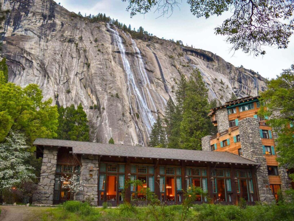 The Awhanee Hotel, 2-day itinerary Yosemite, luxury hotel