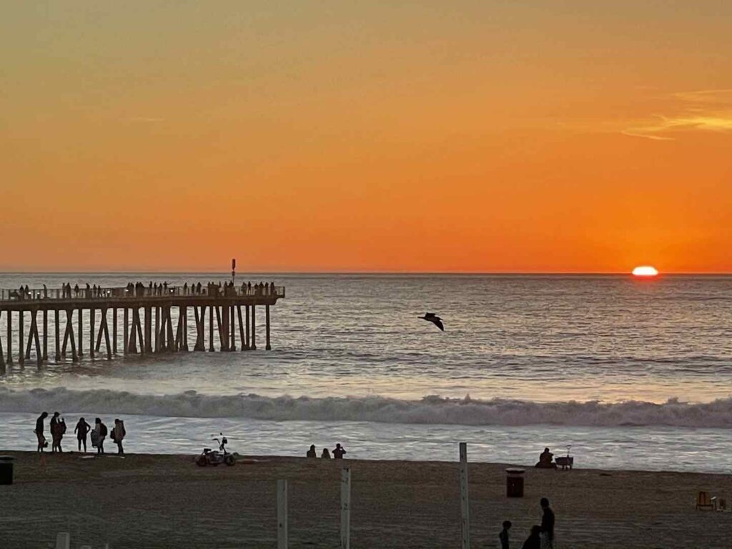 sunset, hermosa beach, beach house hotel, SoCal's South Bay, South Bay