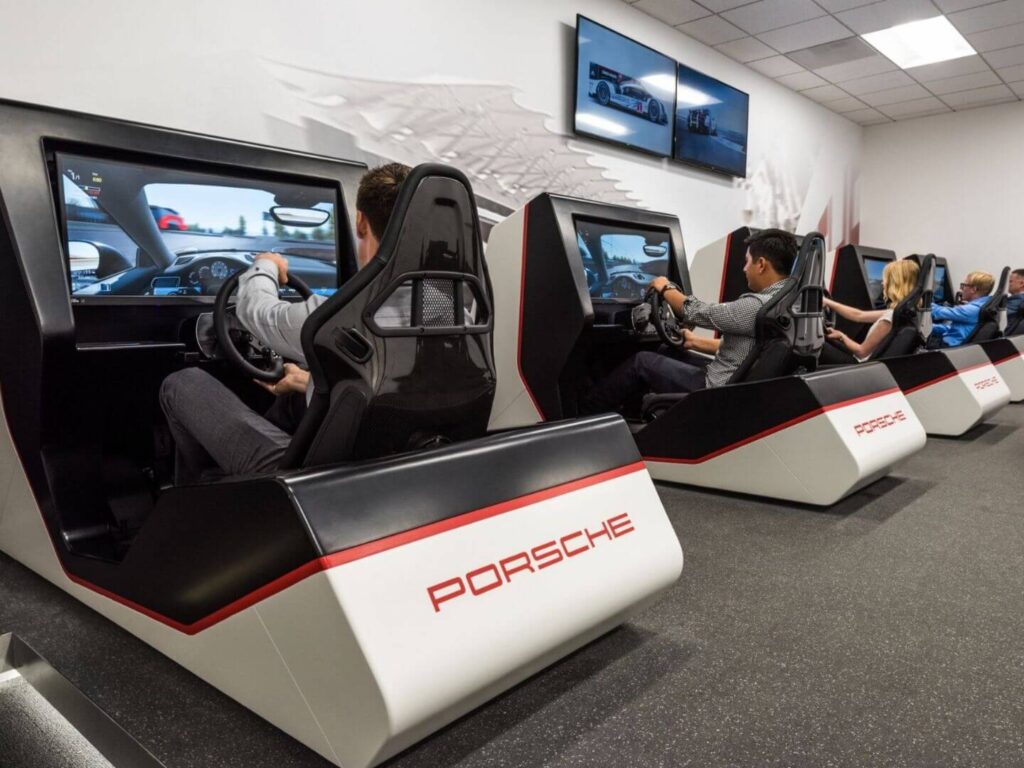 Porsche Experience Center Simulator Lab, Los Angeles