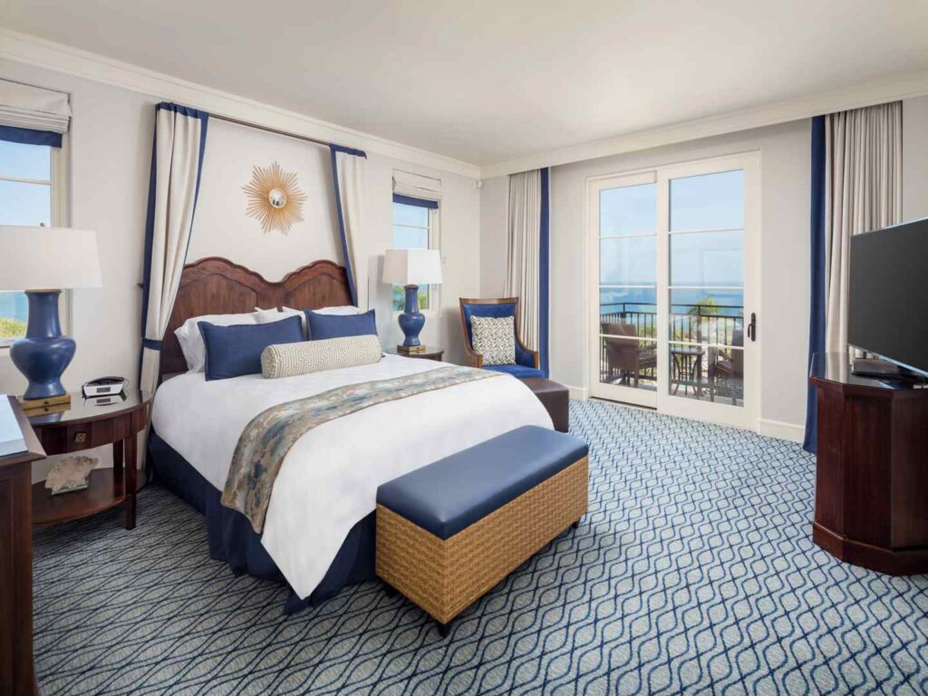 guestroom at Terranea resort, luxury hotels, SoCal's South Bay