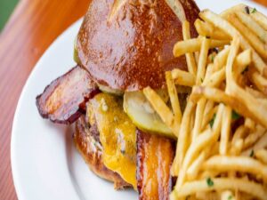 Simmzy's, hamburger, The Best Restaurants in Manhattan Beach for Dinner