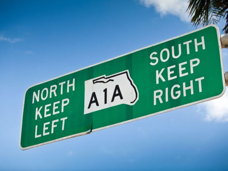 A1A Southwest Florida sign