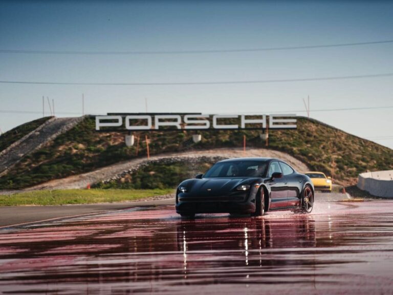 Taycan Turbo S, Porsche Experience Center Los Angeles, Driver Development Track, Luxurious things activities in Los Angeles
