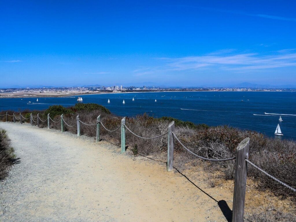 Bayside trail in Cabrillo National Monument