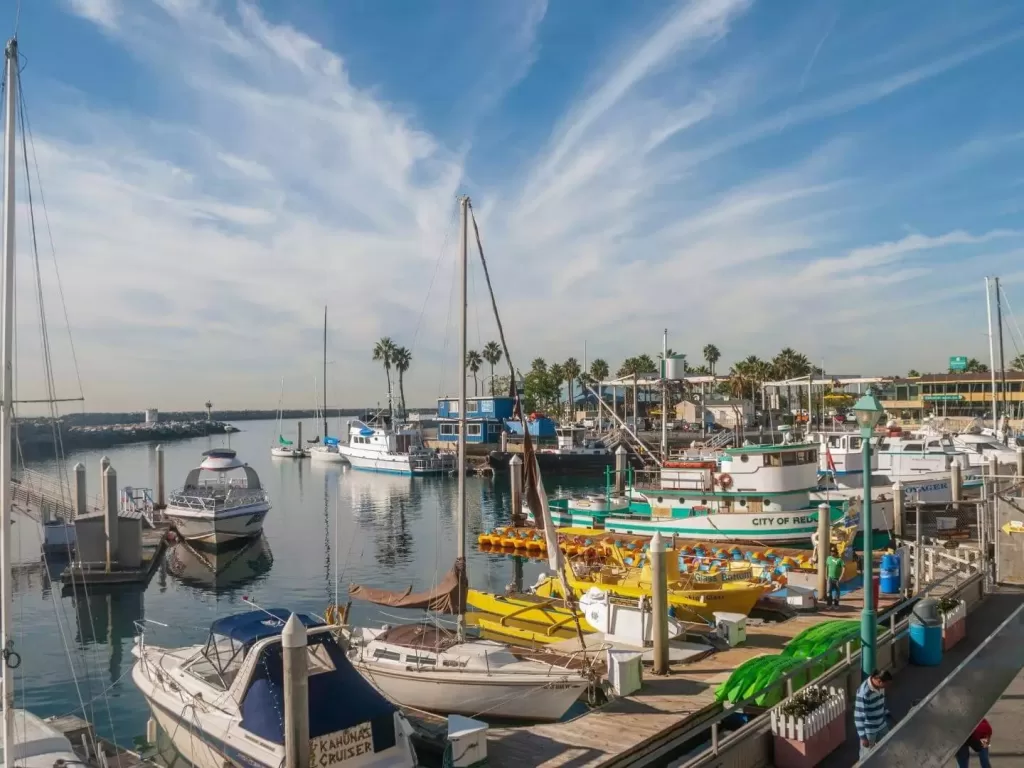 King Harbor, Redondo Beach, marina, kayak, boats