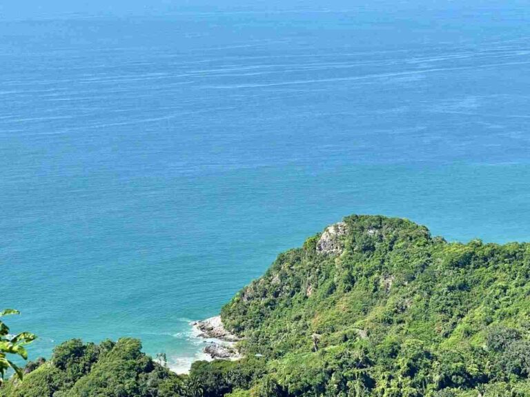 View of Banderas Bay Rivera Nayarit Monkey Mountain