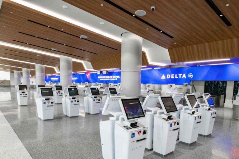 Delta Air Lines Check-In Kiosks at LAX