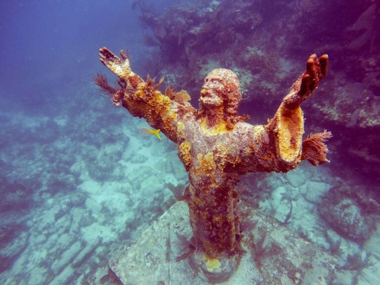 Jesus in the Abyss in Key Largo