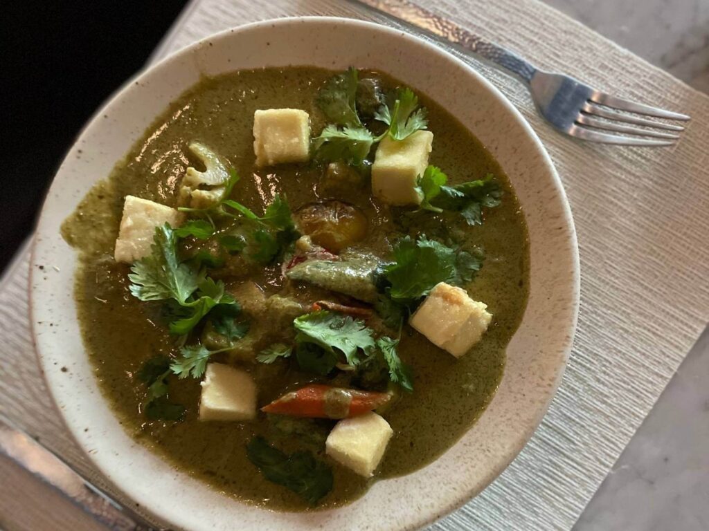 Green Curry at Hector's Kitchen in Punta de Mita
