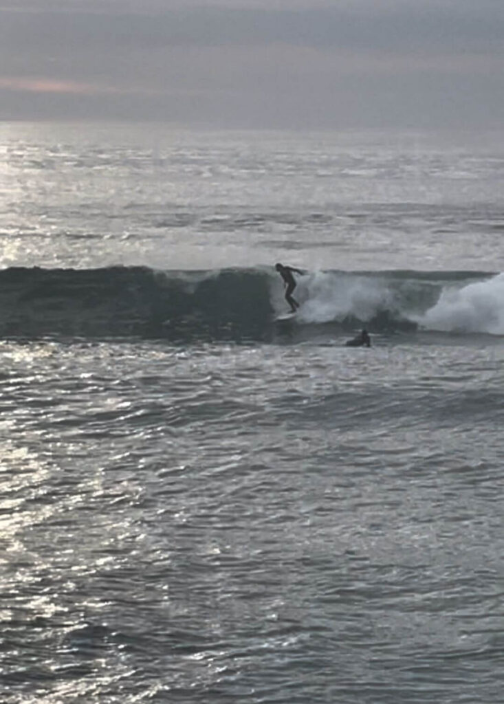 Surfer at Ponto's Surf Break