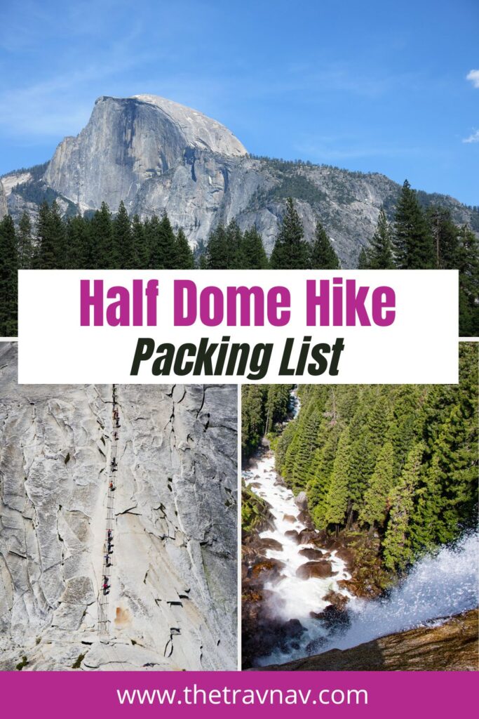 Half Dome Packing List